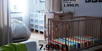 IKEA SNIGLAR Rácsos ágy - babaágy 7990-ért