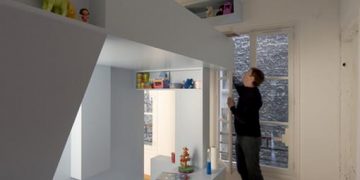 Egyedi gyerekszoba berendezés és design a H2O Architects-től