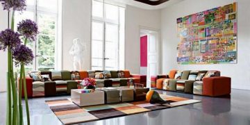 Kanapé, ülőgarnitúra, nappali szoba berendezés ötletek - Roche Bobois kanapék 01