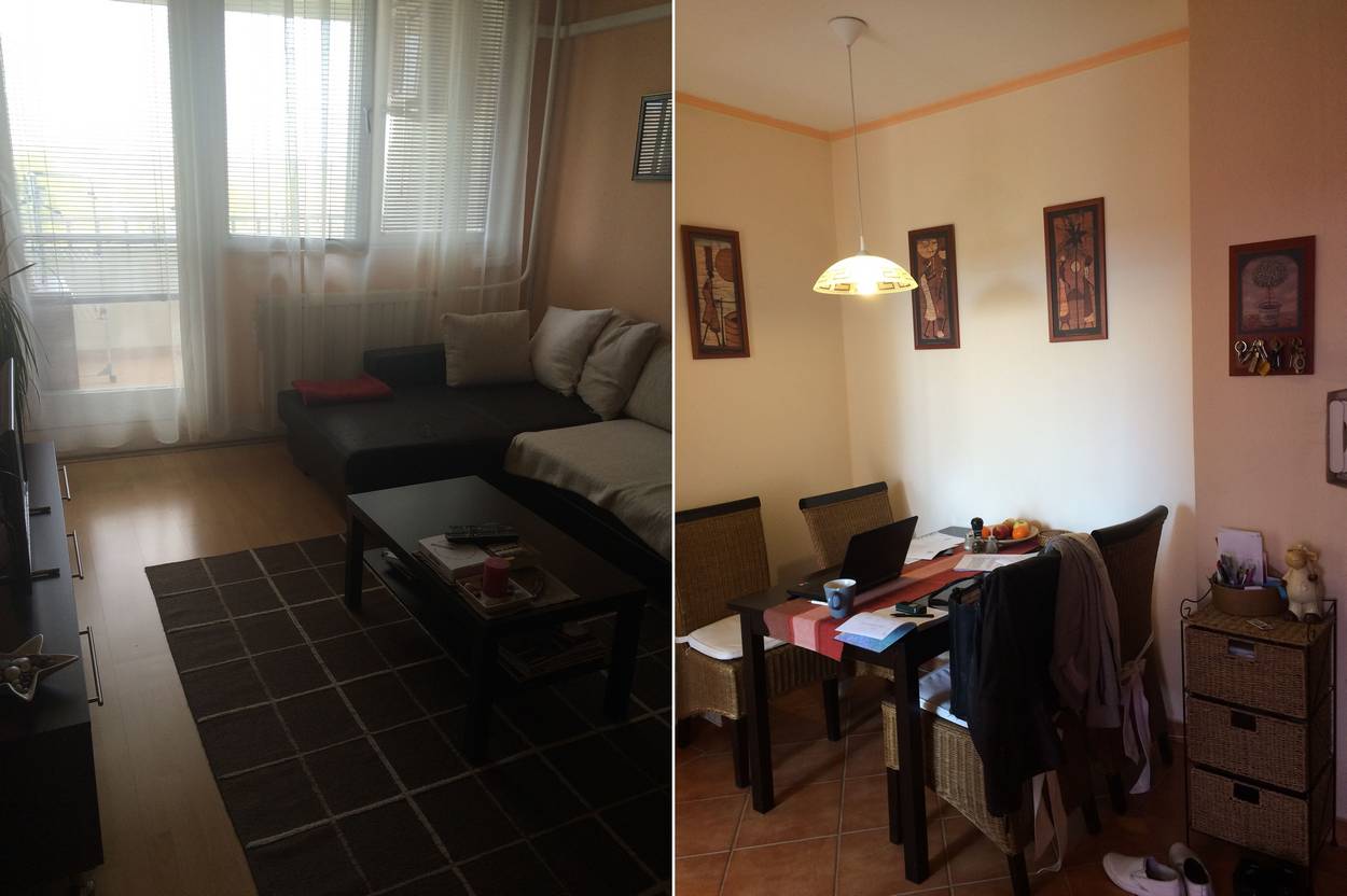 Felújítás előtt - Panellakás a 3. kerületben - 50m2-es, kétszobás otthon felújítása és berendezése egyedülálló hölgy részére