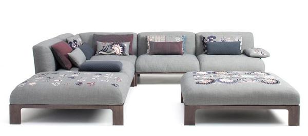 Modern ülőgarnitúra - a tradíció és a technológia találkozik a Moroso új bútor kollekciójában.