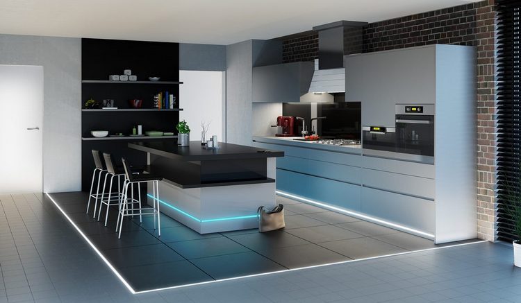 LED szalag konyhában LED szalag konyhában