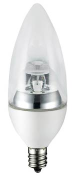 LG 2W LED gyertya E14