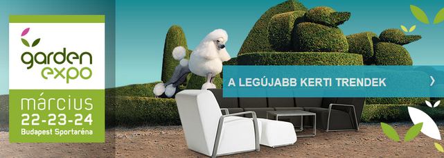 Greenexpo kiállítás 2013 március 22-24 a Papp László Budapest Sportarénában